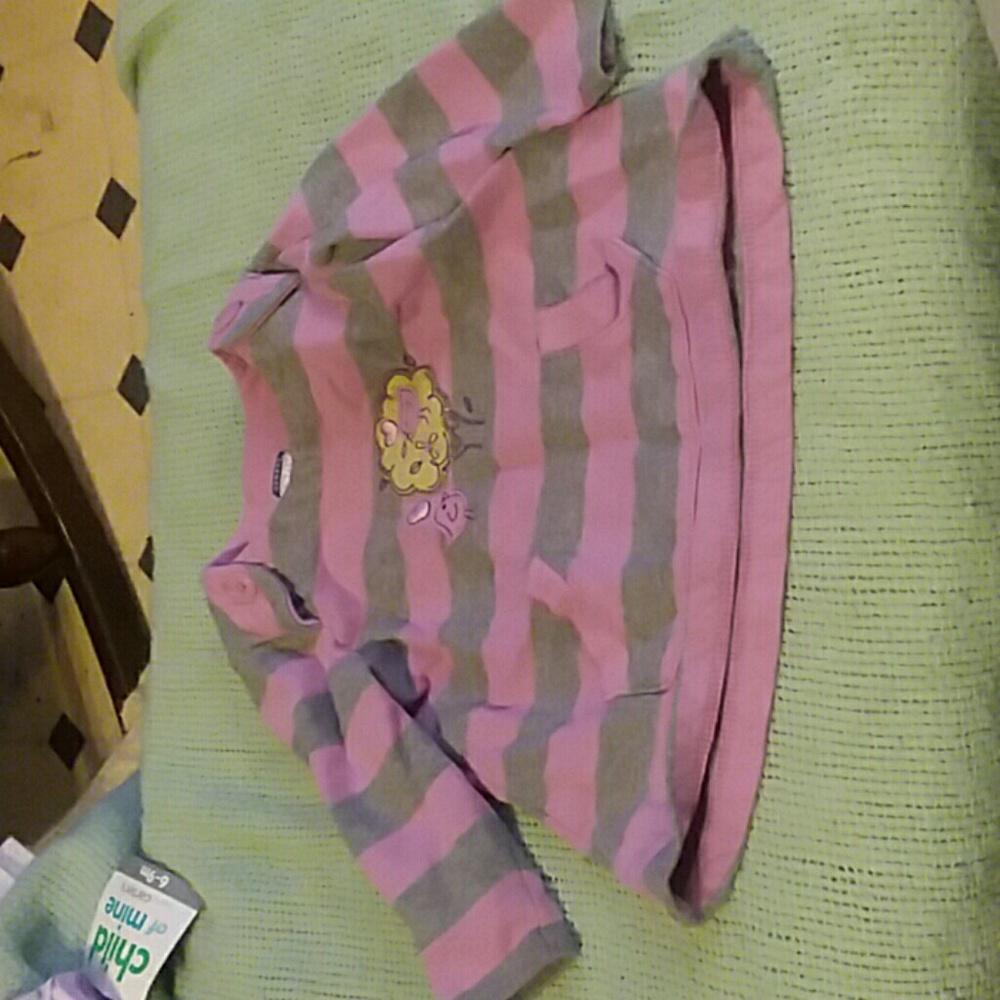 A girls 12 month pullover top